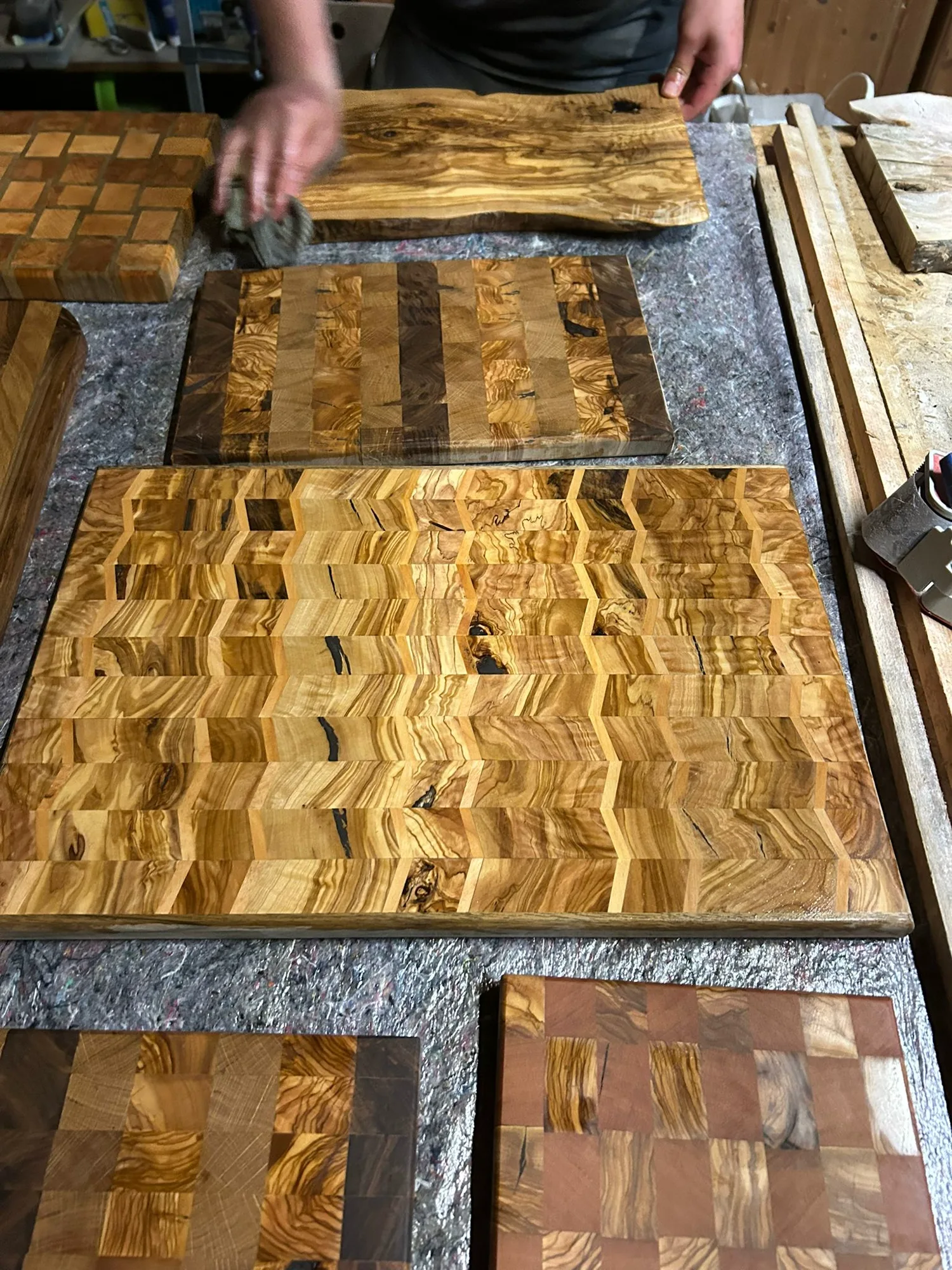Olivenwerk Handwerkskunst