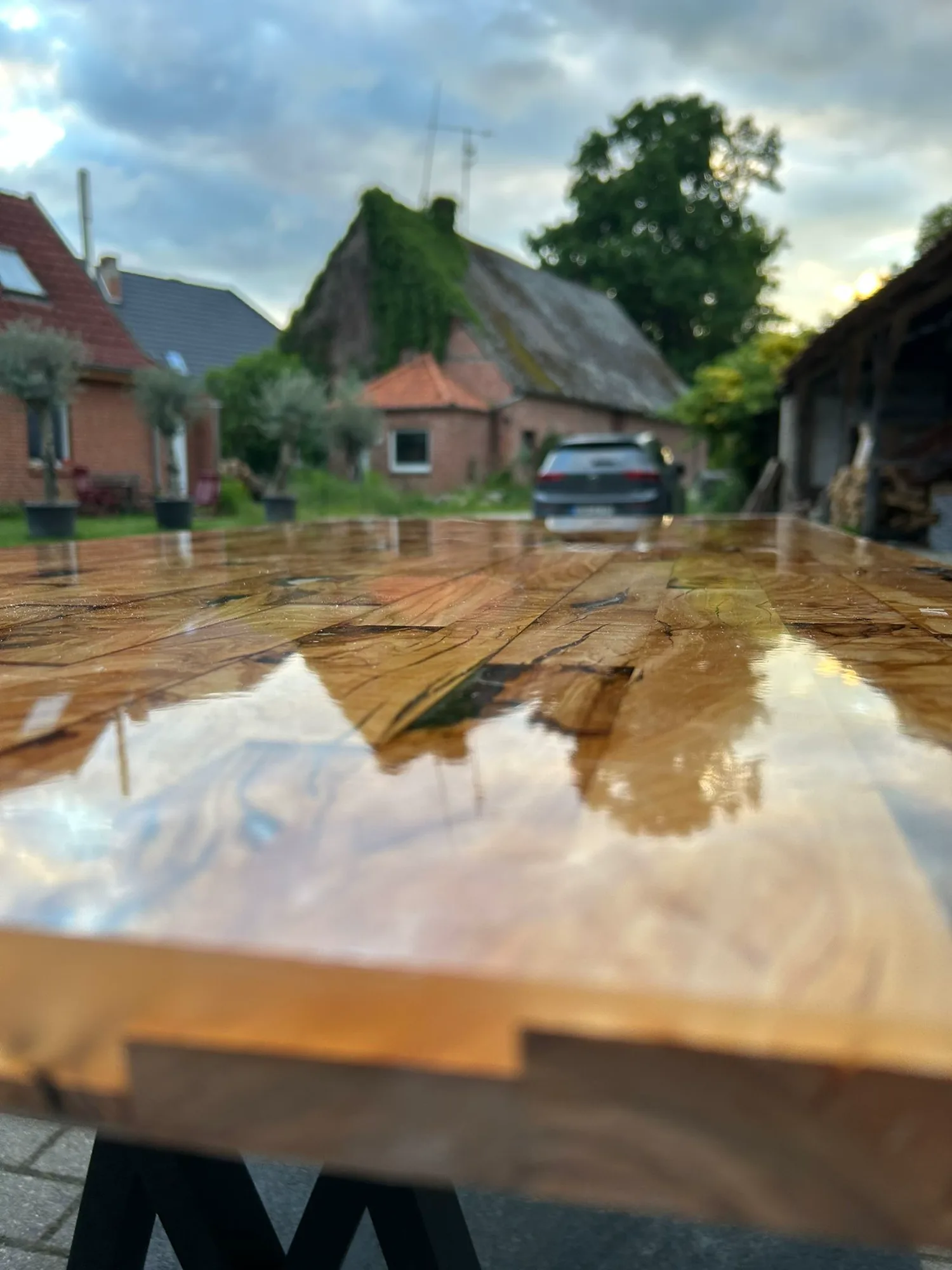 Olivenholz Wanddekoration